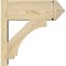 Ekena Millwork Imperial Rough Sawn Arts and Crafts Outlooker, Douglas Fir, 8"W x 20"D x 20"H OUT08X20X20IMP03RDF - alternate 3